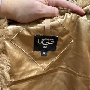 UGG Women's Tan Teddy Jacket